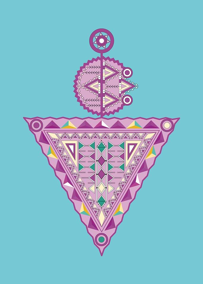 Geometric Amazigh Design