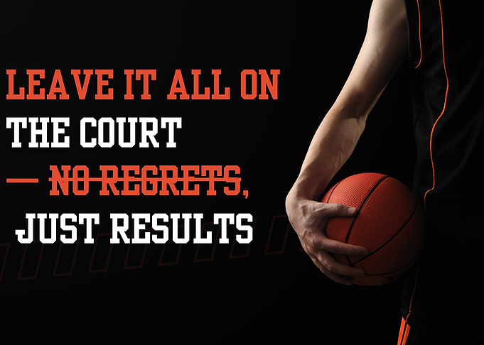 Basketball Motivation Poster