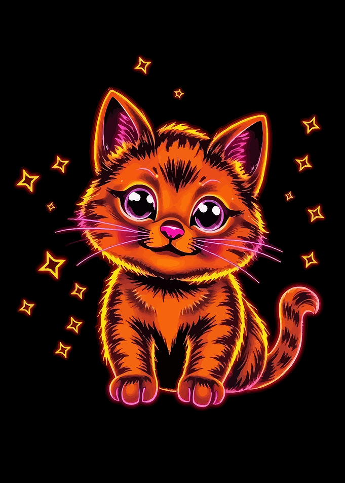Neon Kitten