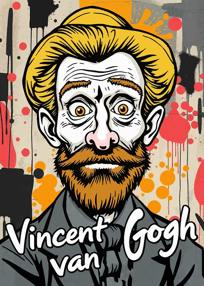 Vincent van Gogh Cartoon
