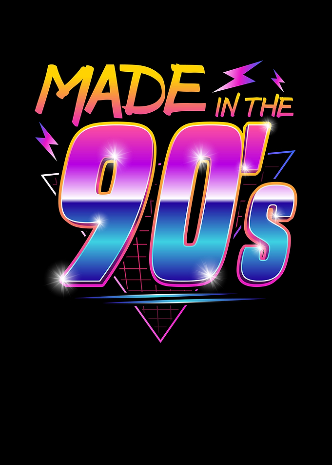 Made in the 90's Retro Design