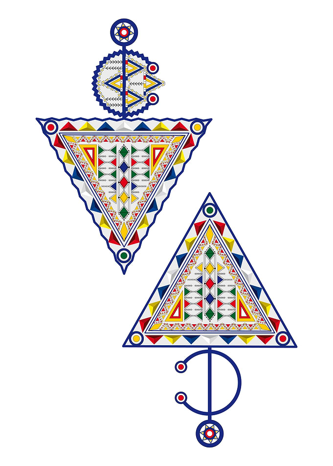 Geometric Amazigh Pattern