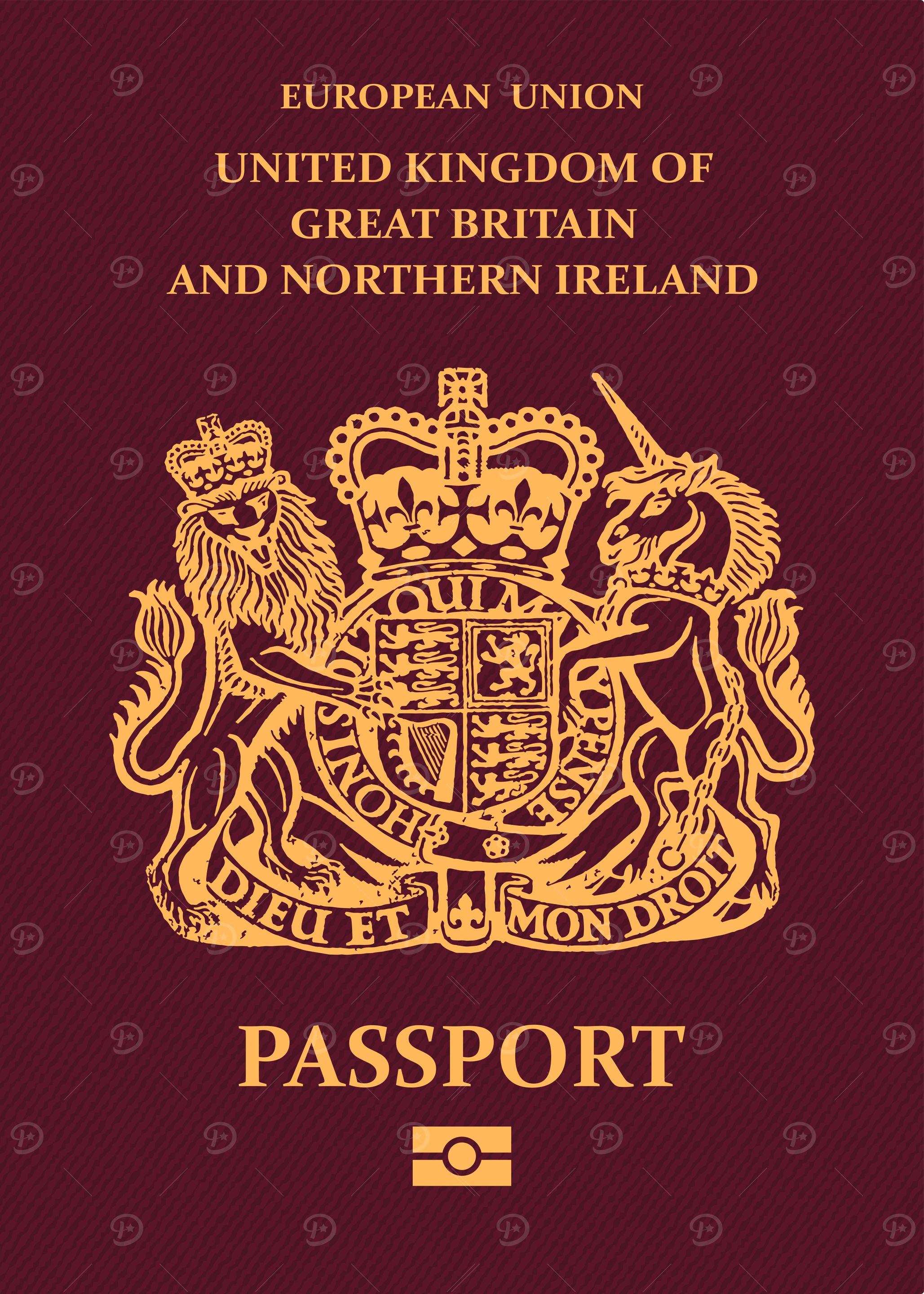 UK Passport Cover