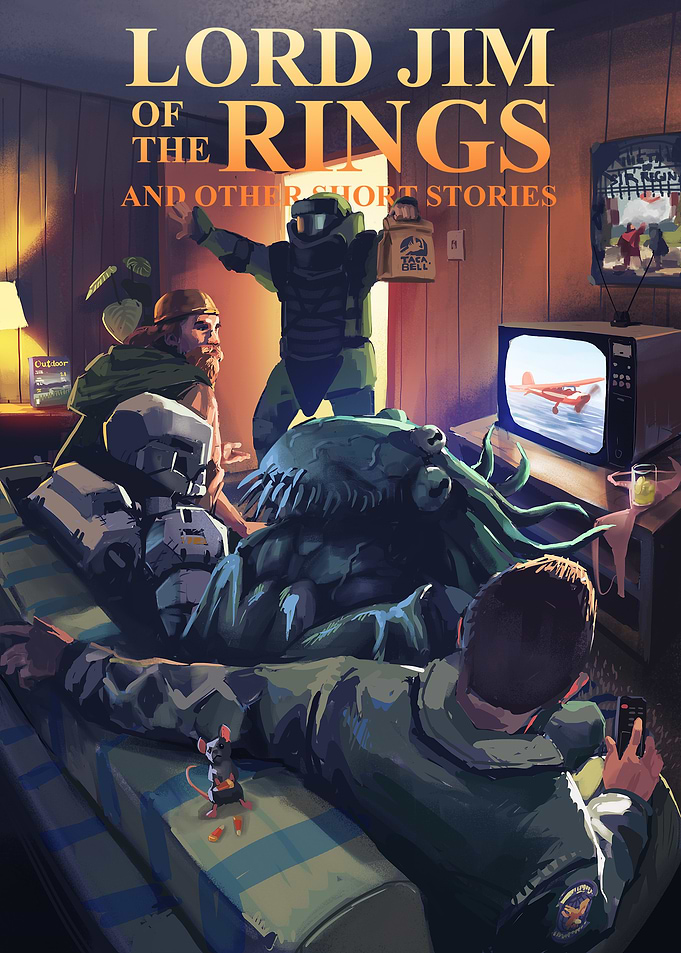 Lord Jim of the Rings Cover Illustration