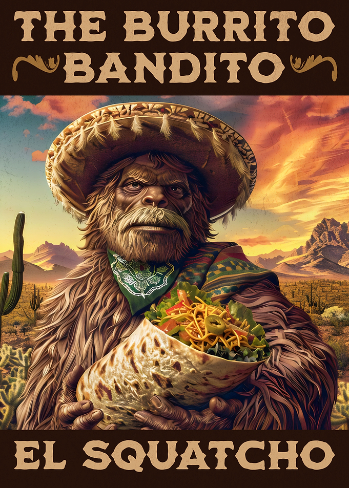 El Squatcho - The Burrito Bandito