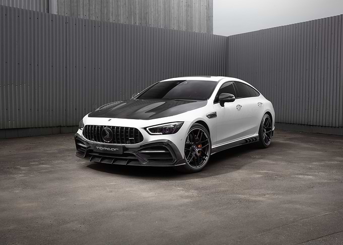 White Mercedes-Benz Coupe
