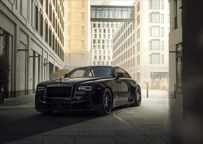 Black Rolls Royce Wraith