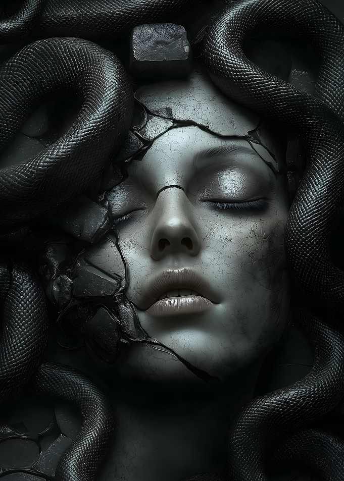 Medusa Digital Art