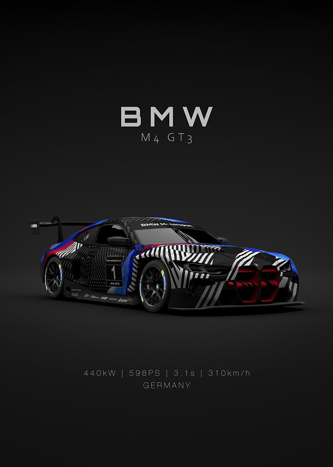 BMW M4 GT3 - No 1 - Front - Specs