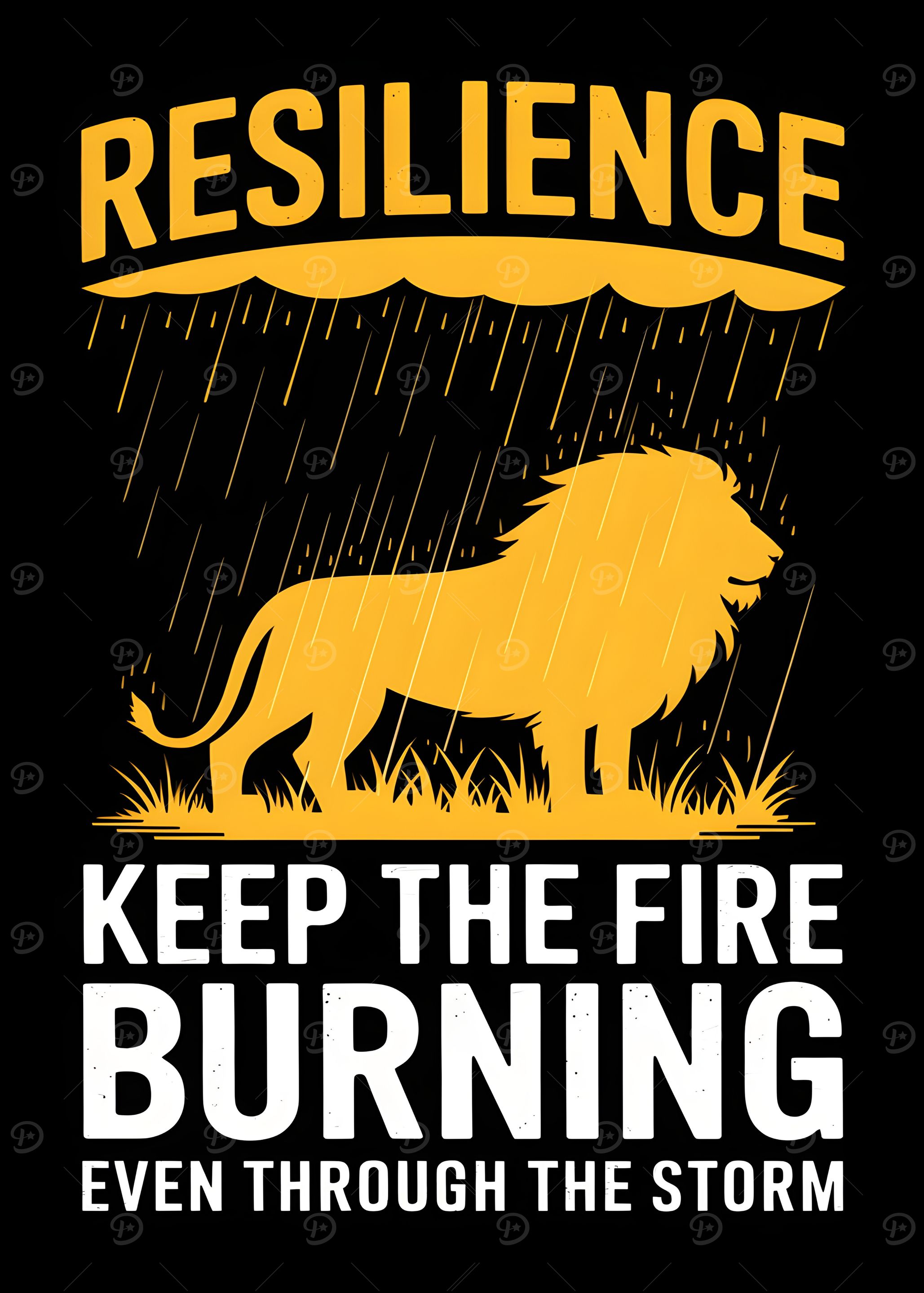 Lion Resilience Quote