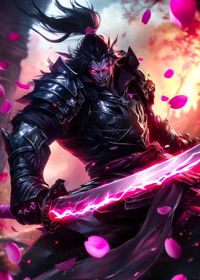 Samurai Warrior Cherry Sword