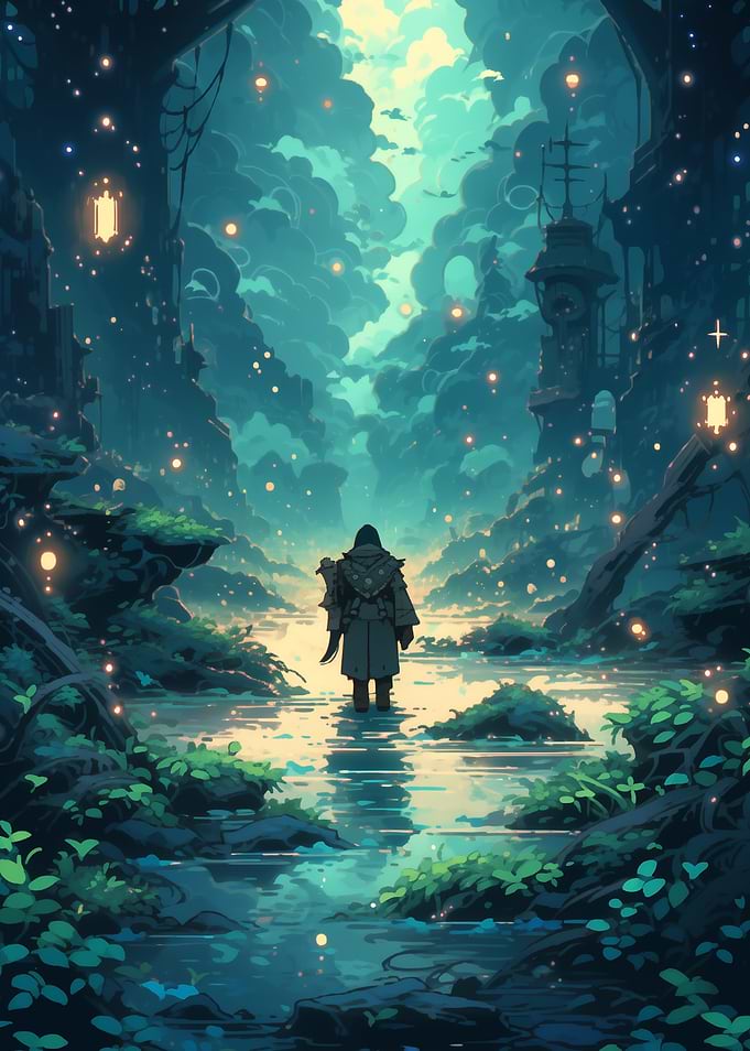 Fantasy Forest Path
