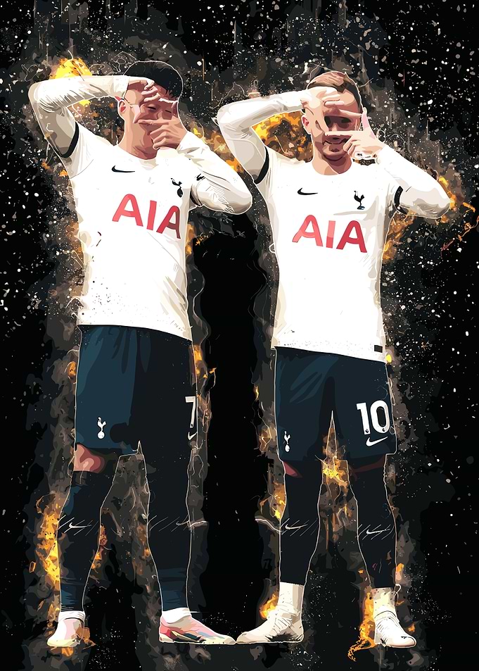 Son & Kane Tottenham Goal Celebration