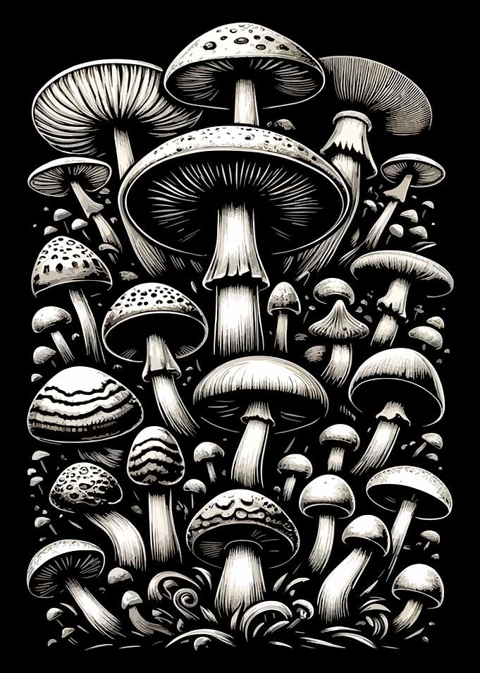 Mushroom Illustration