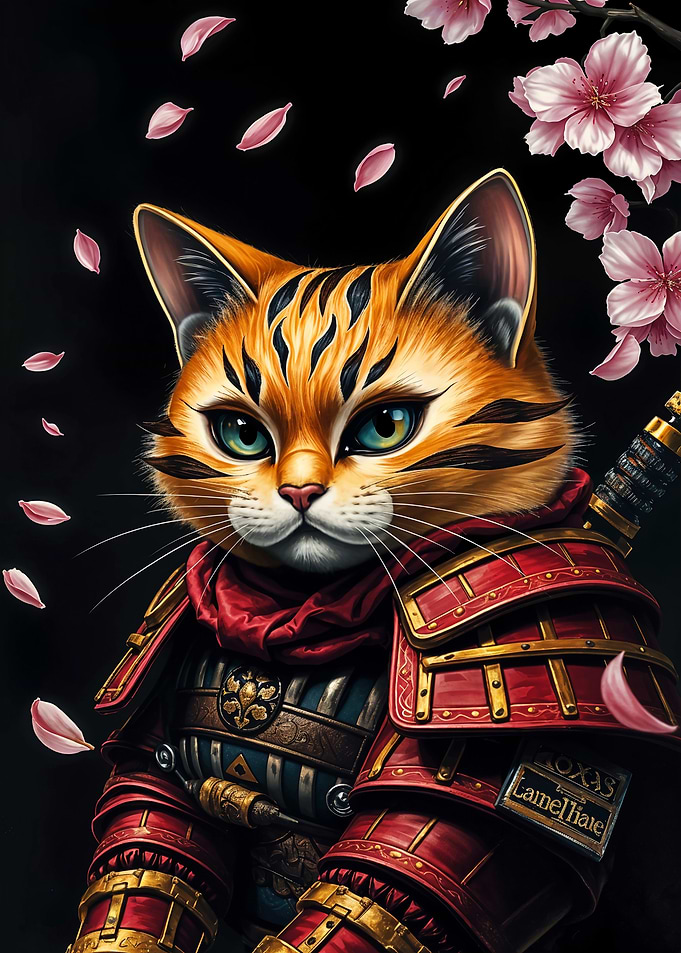 Samurai Cat