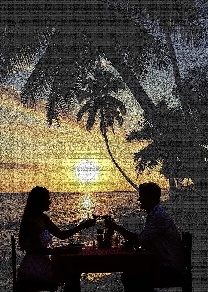 Romantic Sunset Dinner