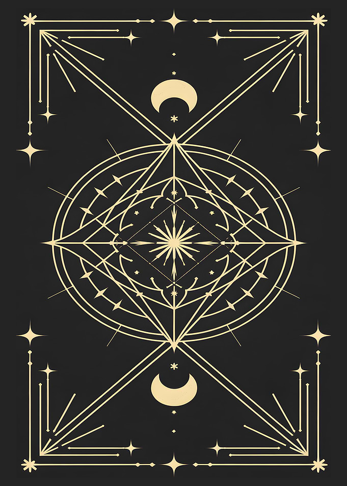 Golden Sacred Geometry Symbols