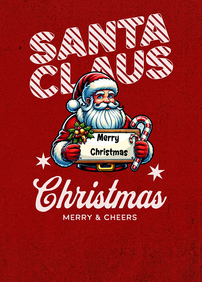 Santa Claus Christmas Greeting
