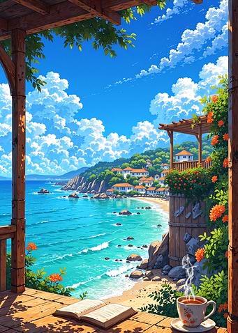 Coastal Village View