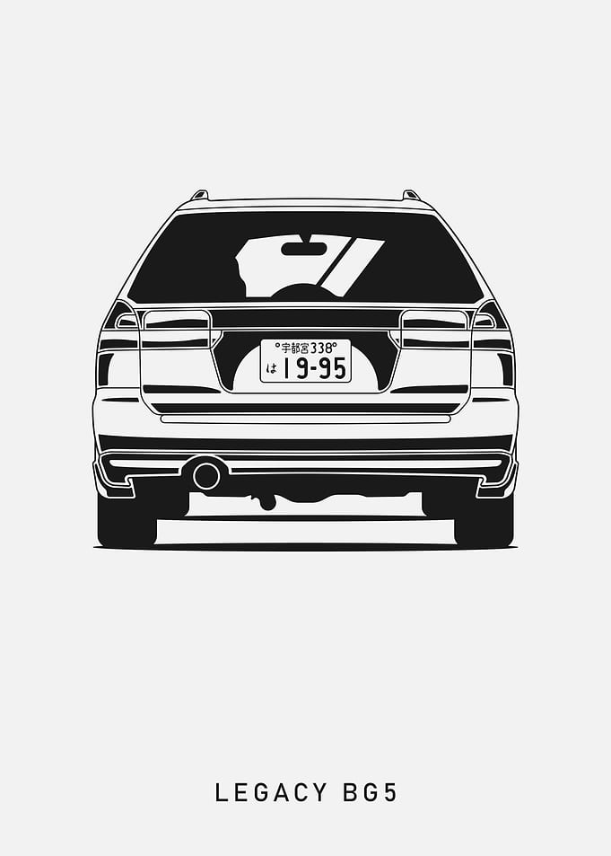 Legacy BG5 Rear View