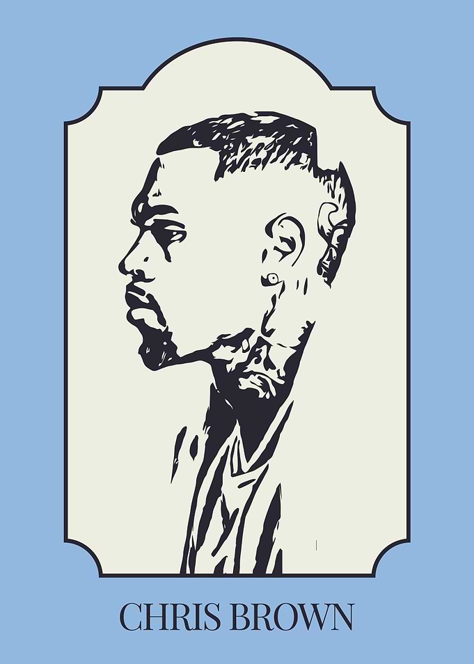 Chris Brown Portrait