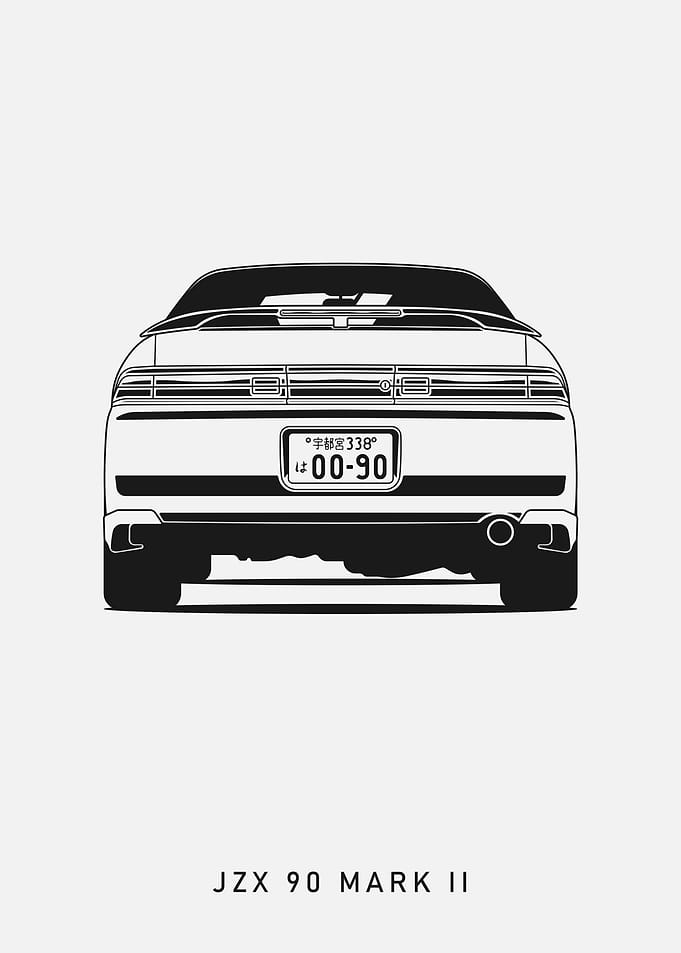 JZX 90 Mark II Rear View