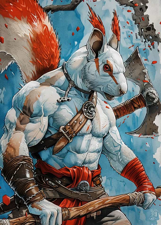 Squirrel Warrior