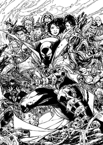 Spawn Comic Cover Art