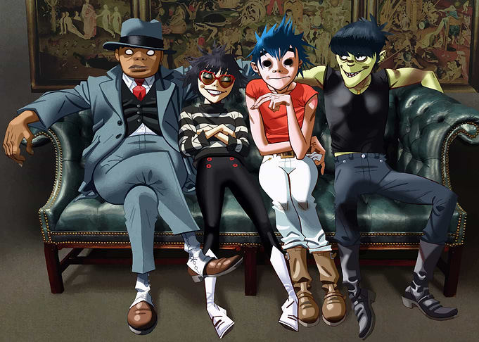 Gorillaz Band Artwork