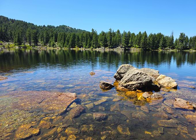 Mountain Lake Serenity