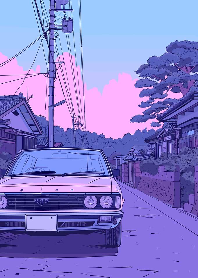 Japanese Street Scene
