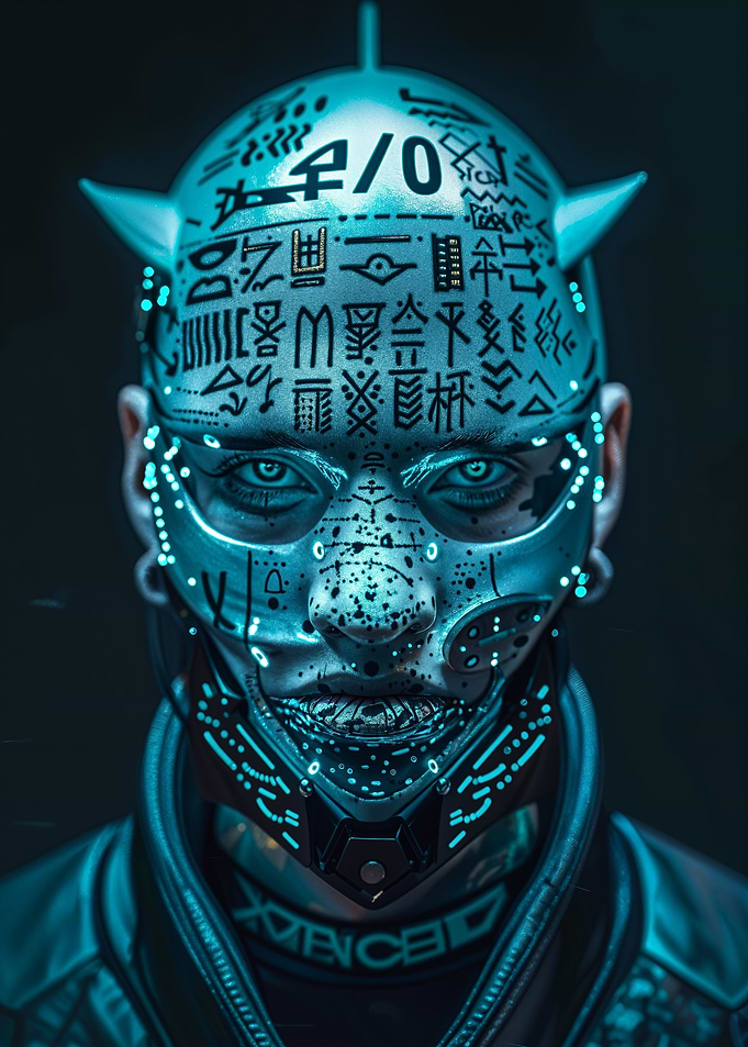 Cyberpunk Face Mask