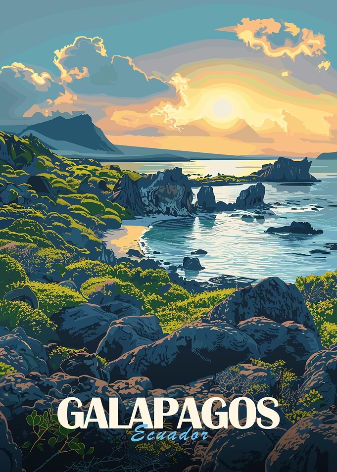 Galapagos Sunset