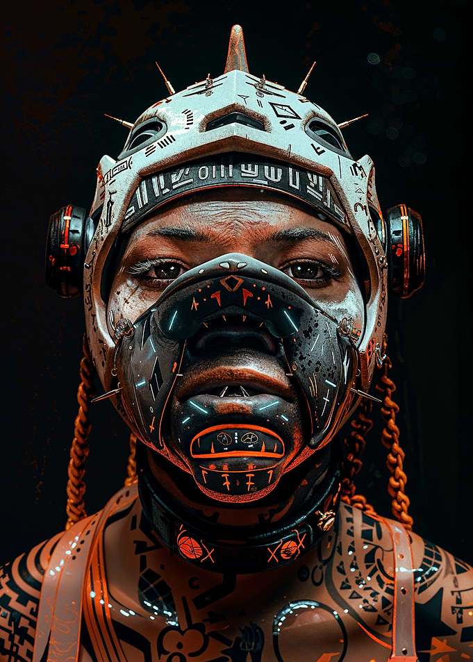 Cyberpunk Character Portrait