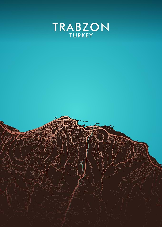 Trabzon City Map