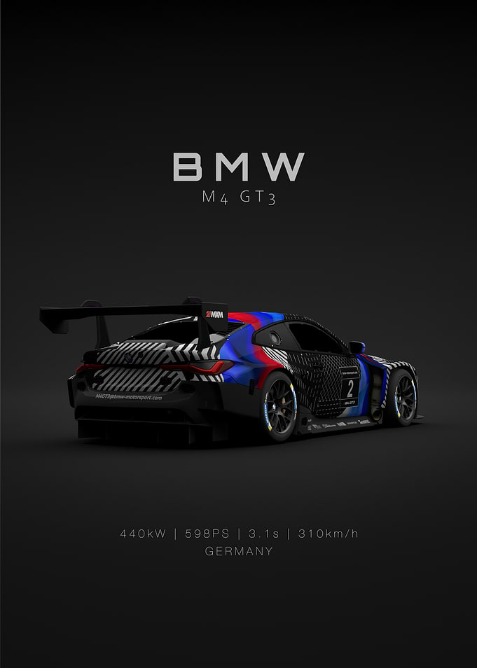 BMW M4 GT3 - No 2 - Back - Specs