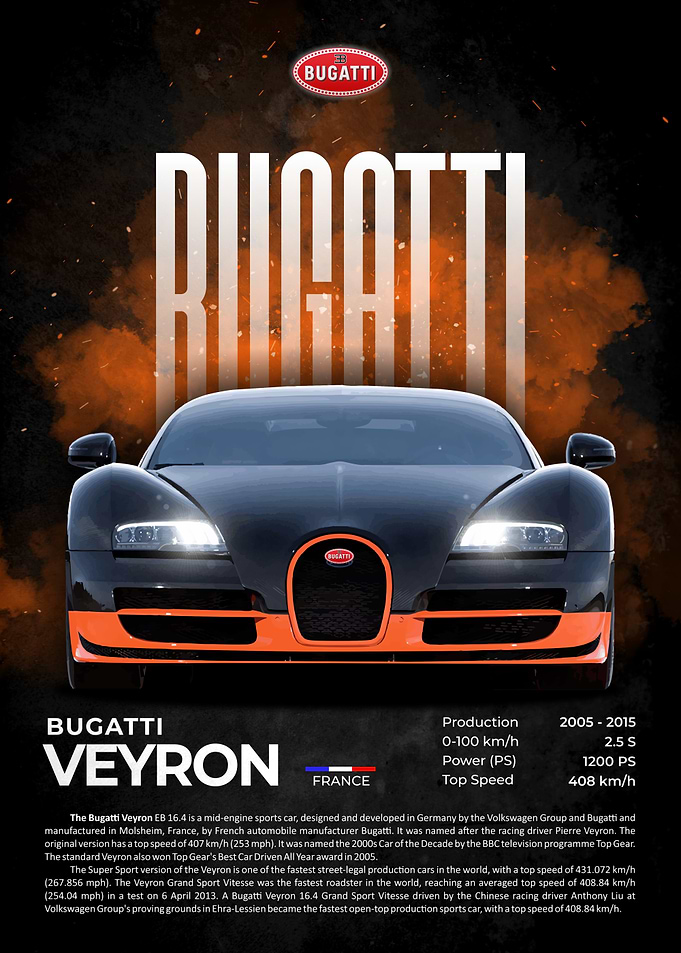 Bugatti Veyron Supercar