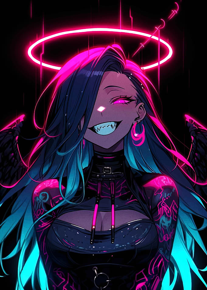 Cyberpunk Angel