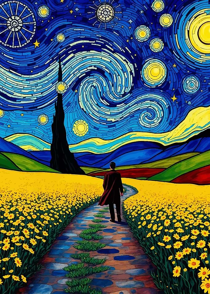 Starry Night Path