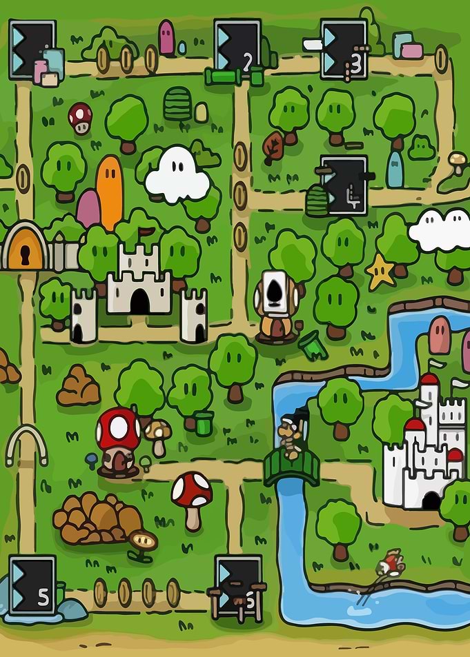 Fantasy World Map