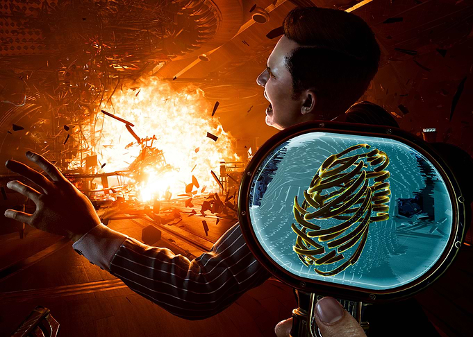Man in Danger, Explosion