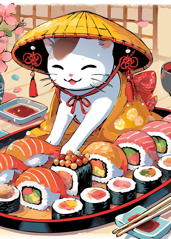 Sushi Cat Neko