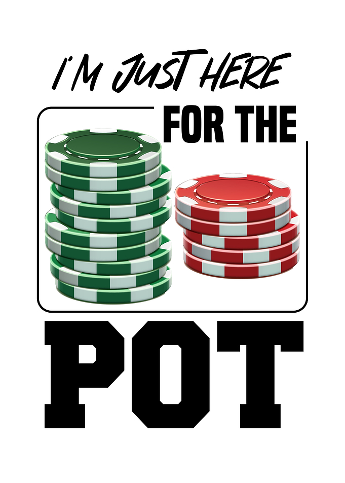 Poker Chips Pot