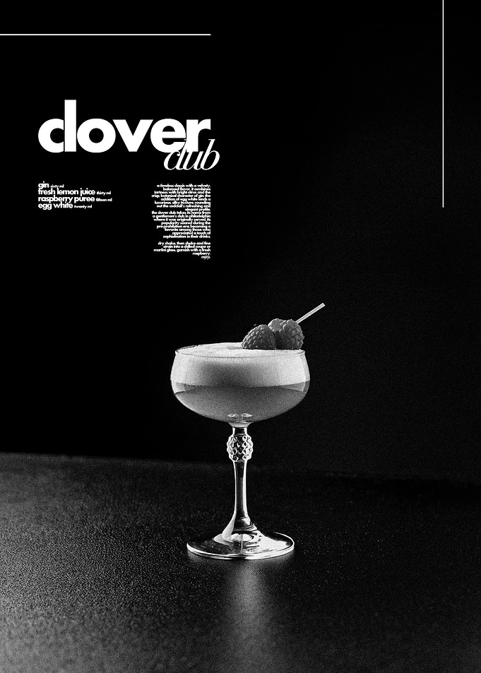 Clover Club, Black and White