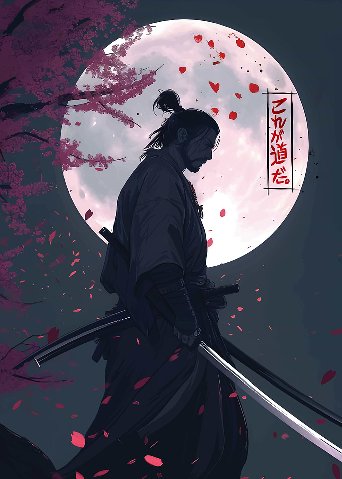 Samurai Under Moonlight