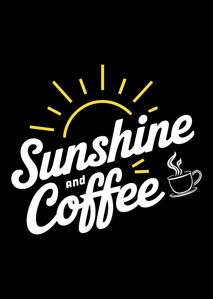 Sunshine and Coffee cup of caffeine