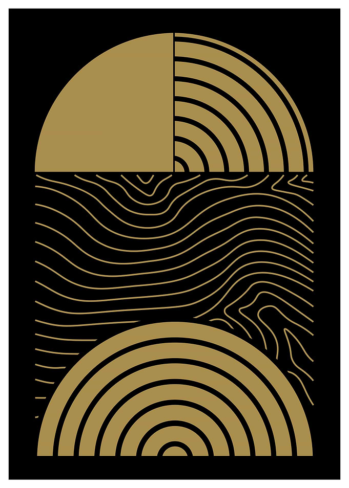 Abstract Geometric Art