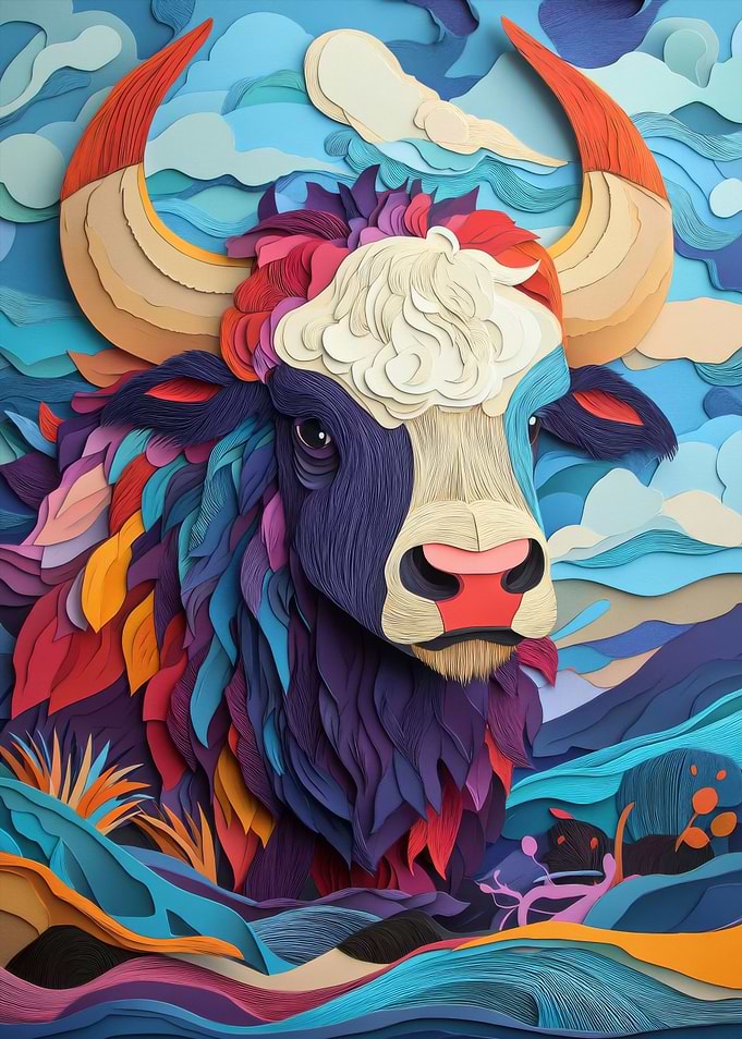 Papercut Bull
