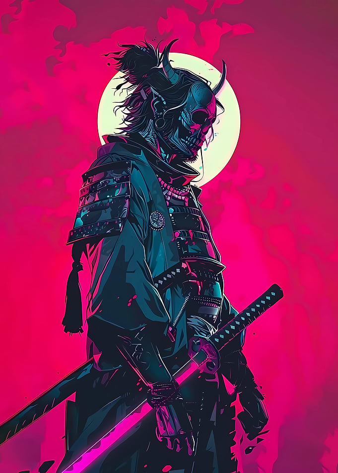 Cyberpunk Samurai