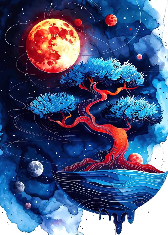Bonsai Tree in Space